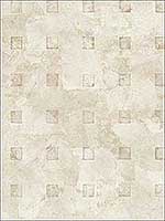 Square Faux Texture White Soft Grey Wallpaper RM40805 by Casa Mia Wallpaper for sale at Wallpapers To Go