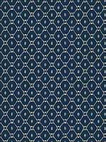 Fretwork Blue Wallpaper AF6528 by Ronald Redding Wallpaper for sale at Wallpapers To Go