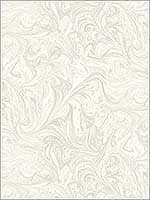 Sierra Marble Daydream Gray Pearl Wallpaper RY31108 by Seabrook Wallpaper for sale at Wallpapers To Go