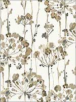 Flourish Neutral Peel and Stick Wallpaper PSW1097RL by York Wallpaper for sale at Wallpapers To Go