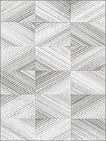 Stratum Grey Geometric Wood Wallpaper 292225379 by A Street Prints Wallpaper for sale at Wallpapers To Go