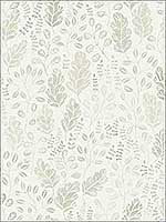 Isha Beige Leaf Wallpaper 294827011 by A Street Prints Wallpaper for sale at Wallpapers To Go
