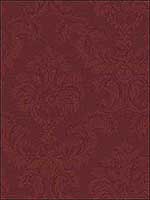 Damask Red Wallpaper SK34738 by Patton Norwall Wallpaper for sale at Wallpapers To Go