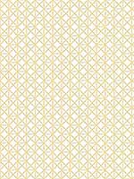 Lisbeth Yellow Geometric Lattice Wallpaper 296926003 by A Street Prints Wallpaper for sale at Wallpapers To Go