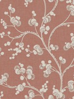 Dahlia Trail Burnt Orange Wallpaper SS2500 by York Wallpaper for sale at Wallpapers To Go