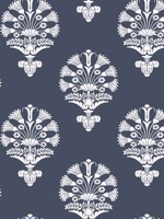 Luxor Navy Wallpaper SS2536 by York Wallpaper for sale at Wallpapers To Go