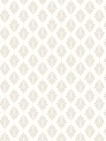 Leaflet Taupe Wallpaper SS2551 by York Wallpaper for sale at Wallpapers To Go