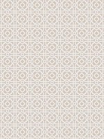 Pergola Lattice Taupe Wallpaper SS2599 by York Wallpaper for sale at Wallpapers To Go