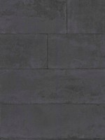 Lanier Black Stone Plank Wallpaper 4015426038 by Advantage Wallpaper for sale at Wallpapers To Go