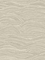 Leith Taupe Zen Waves Wallpaper 297186366 by A Street Prints Wallpaper for sale at Wallpapers To Go