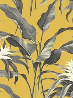 Palma Golden and Moonstone Grey Wallpaper SG10305 by NextWall Wallpaper for sale at Wallpapers To Go