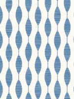 Ditto French Blue Wallpaper SG10902 by NextWall Wallpaper for sale at Wallpapers To Go