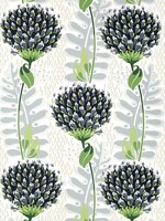 Tiverton Black Wallpaper T10648 by Thibaut Wallpaper for sale at Wallpapers To Go