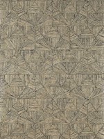 Crystalla Metalic Pewter on Black Wallpaper T10463 by Thibaut Wallpaper for sale at Wallpapers To Go