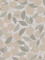 Lemona Grey Fruit Tree Wallpaper 299944117 by A Street Prints Wallpaper for sale at Wallpapers To Go