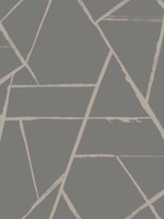 Intersect Grey Metallic Wallpaper WTG-245163 by York Designer Series Wallpaper for sale at Wallpapers To Go