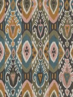 Villon Mustard Ikat Wallpaper WTG-246229 by Advantage Wallpaper for sale at Wallpapers To Go