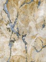 Marmo Gold Blue Wallpaper WTG-247495 by Galerie Wallpaper for sale at Wallpapers To Go