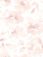 Renewed Floral Pink Peel and Stick Wallpaper WTG-247658 by Magnolia Home Wallpaper by Joanna Gaines for sale at Wallpapers To Go