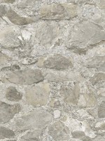 Field Stone Taupe Wallpaper WTG-253838 by York Wallpaper for sale at Wallpapers To Go