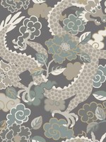 Yanci Stone Dragon Wallpaper WTG-254393 by A Street Prints Wallpaper for sale at Wallpapers To Go