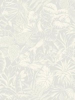 Corcovado Aqua Jungle Jamboree Wallpaper WTG-254623 by Chesapeake Wallpaper for sale at Wallpapers To Go