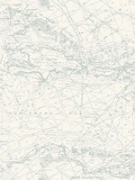 Charts Aqua Nautical Chart Wallpaper WTG-254668 by Chesapeake Wallpaper for sale at Wallpapers To Go