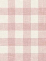 Bebe Gingham Rustic Rouge Wallpaper WTG-255553 by Seabrook Wallpaper for sale at Wallpapers To Go
