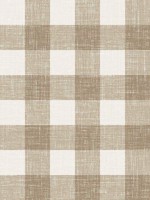 Bebe Gingham Driftwood Wallpaper WTG-255556 by Seabrook Wallpaper for sale at Wallpapers To Go