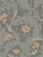 Charlotta Forest Green Wallpaper WTG-258738 by Scalamandre Wallpaper for sale at Wallpapers To Go