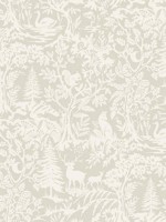 Alrick Taupe Forest Venture Wallpaper WTG-261993 by Chesapeake Wallpaper for sale at Wallpapers To Go