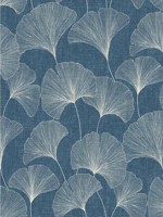 Ginko Denim Peel and Stick Wallpaper WTG-263308 by Surface Style Wallpaper for sale at Wallpapers To Go