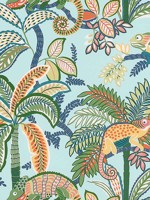 Iggy Poolside Fabric WTG-263942 by Thibaut Fabrics for sale at Wallpapers To Go