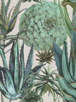 Succulentus Green Taupe Wallpaper WTG-264881 by Mind the Gap Wallpaper for sale at Wallpapers To Go