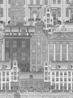Amsterdam Neutral Black White Wallpaper WTG-264922 by Mind the Gap Wallpaper for sale at Wallpapers To Go