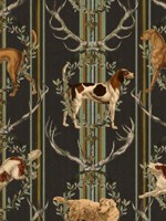 Mountain Dogs Peat Black Wallpaper WTG-265295 by Mind the Gap Wallpaper for sale at Wallpapers To Go