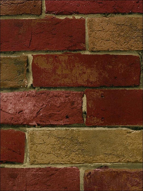 Brick Wallpaper BG21586 by Norwall Wallpaper for sale at Wallpapers To Go