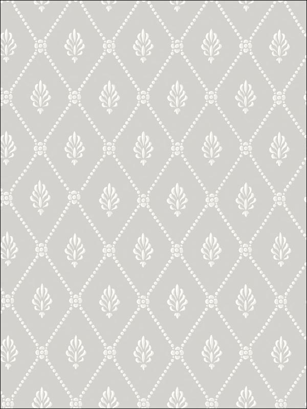 Alma Grey Wallpaper 10011054 by Cole and Son Wallpaper for sale at Wallpapers To Go