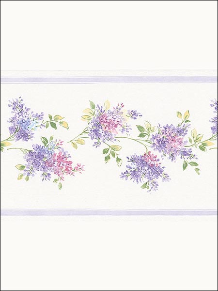 Floral Border FK78459 by Norwall Wallpaper for sale at Wallpapers To Go