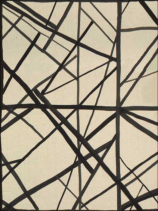 Channels Ebony Ivory Multipurpose Fabric GWF3101816 by Groundworks Fabrics for sale at Wallpapers To Go