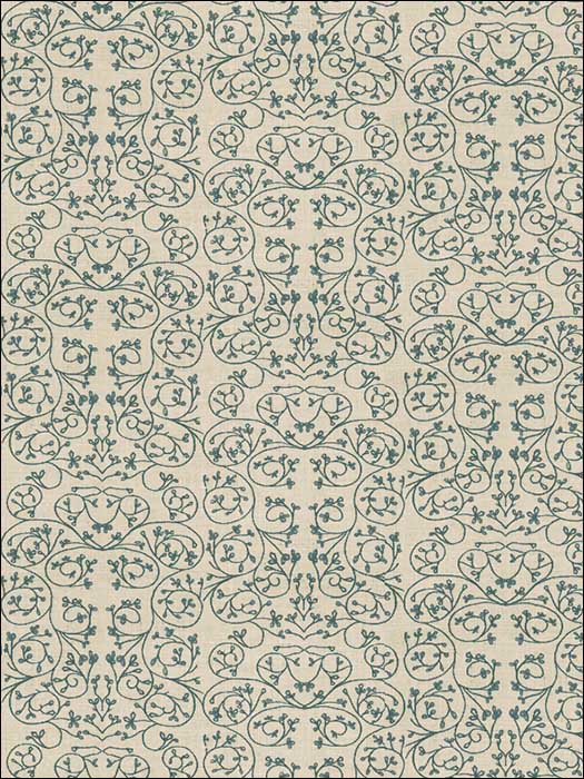 Garden Cornflower Multipurpose Fabric GWF35115 by Groundworks Fabrics for sale at Wallpapers To Go