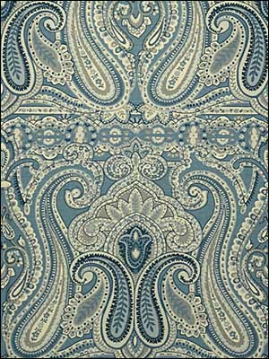 Alsace Paisley Blue Dusk Multipurpose Fabric 2014124515 by Lee Jofa Fabrics for sale at Wallpapers To Go