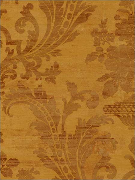 Silk Look Damask Wallpaper SM30355 by Norwall Wallpaper for sale at Wallpapers To Go