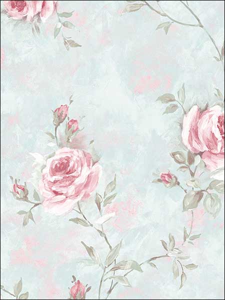 Roses Wallpaper RG35734 by Norwall Wallpaper for sale at Wallpapers To Go