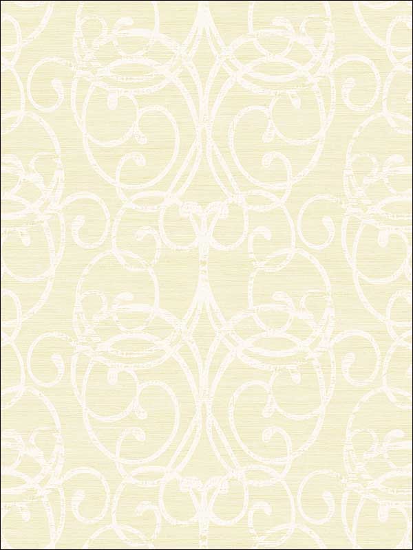 Silverton Scroll Wallpaper MT81105 by Seabrook Wallpaper for sale at Wallpapers To Go