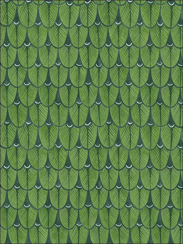 Narina Leaf Green Wallpaper 10910045 by Cole and Son Wallpaper for sale at Wallpapers To Go