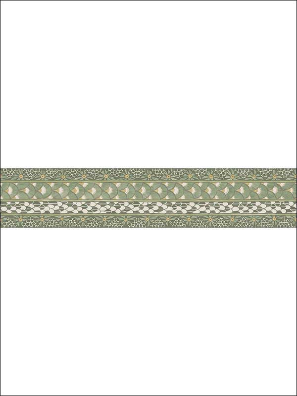 Ardmore Border Olive Border 1095024 by Cole and Son Wallpaper for sale at Wallpapers To Go