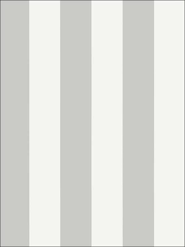 Summer Stripe Grey Wallpaper T13137 by Thibaut Wallpaper for sale at Wallpapers To Go