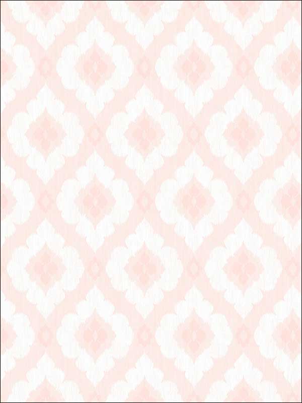 Diamond Medallion Peachy Wallpaper HC80901 by Wallquest Wallpaper for sale at Wallpapers To Go
