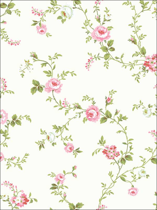 Happy Trails 2 U Blush Wallpaper HC81001 by Wallquest Wallpaper for sale at Wallpapers To Go